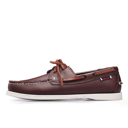 MEN'S LEATHER BOAT SHOES 41603460