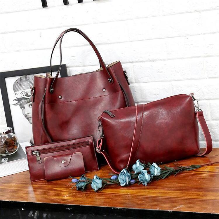 Greta™ | Vintage Women's 4-Piece Bag Set