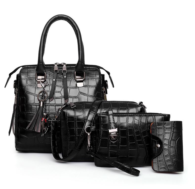 Helda™ | 4-Piece Modern Leather Bag Set