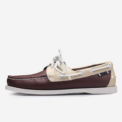 MEN'S LEATHER BOAT SHOES 41603460