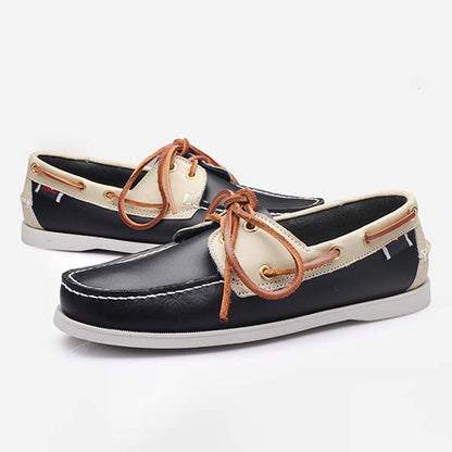 MEN'S LEATHER BOAT SHOES 41603460