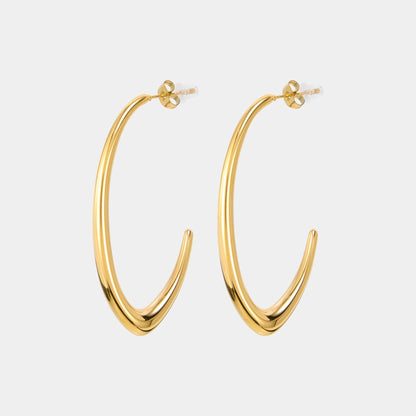 Billie Hoops Gold