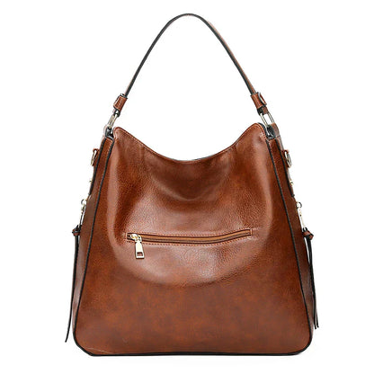 MILA - LEATHER SHOULDER BAG