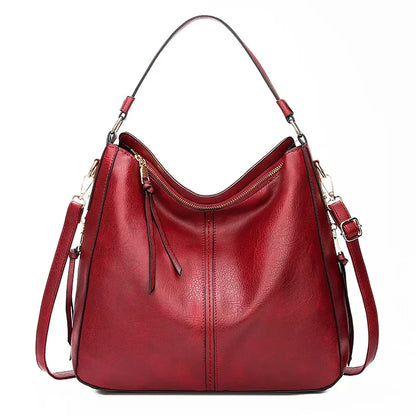 MILA - LEATHER SHOULDER BAG