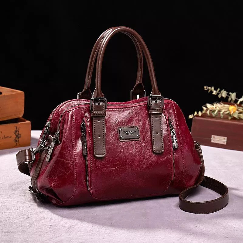 DOMINQUE - ELEGANT LEATHER BAG