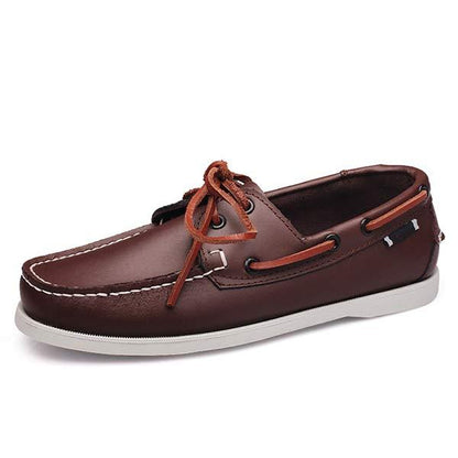 MEN'S LEATHER BOAT SHOES 41603460