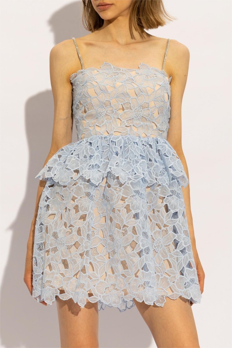 Ophelia Lace Tiered Cami Mini Dress